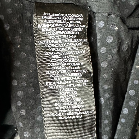 Alice + Olivia Crystal Embellished Oversized Button Down Size XS NWT - Picture 9 of 16